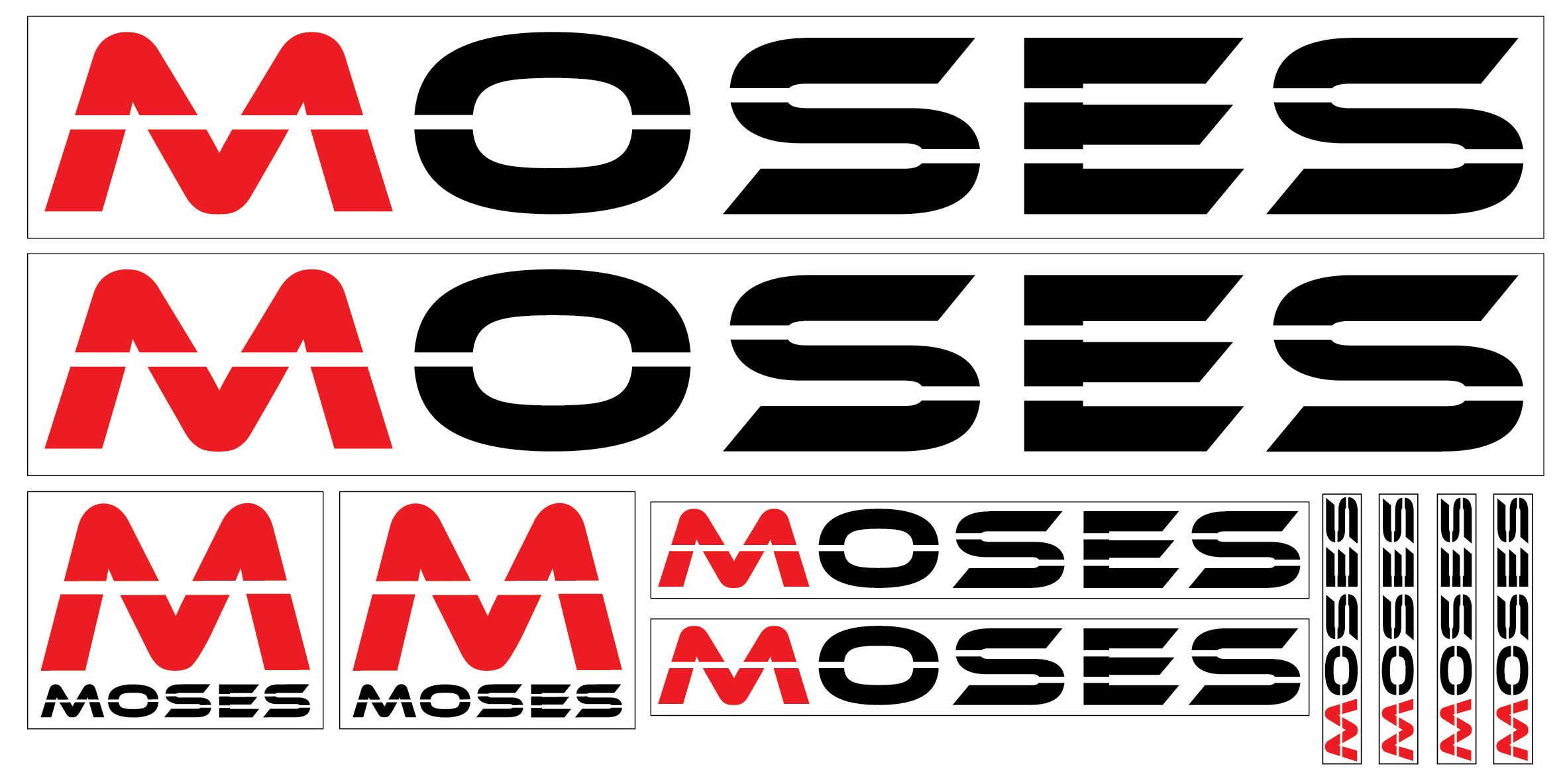 Moses stickers
