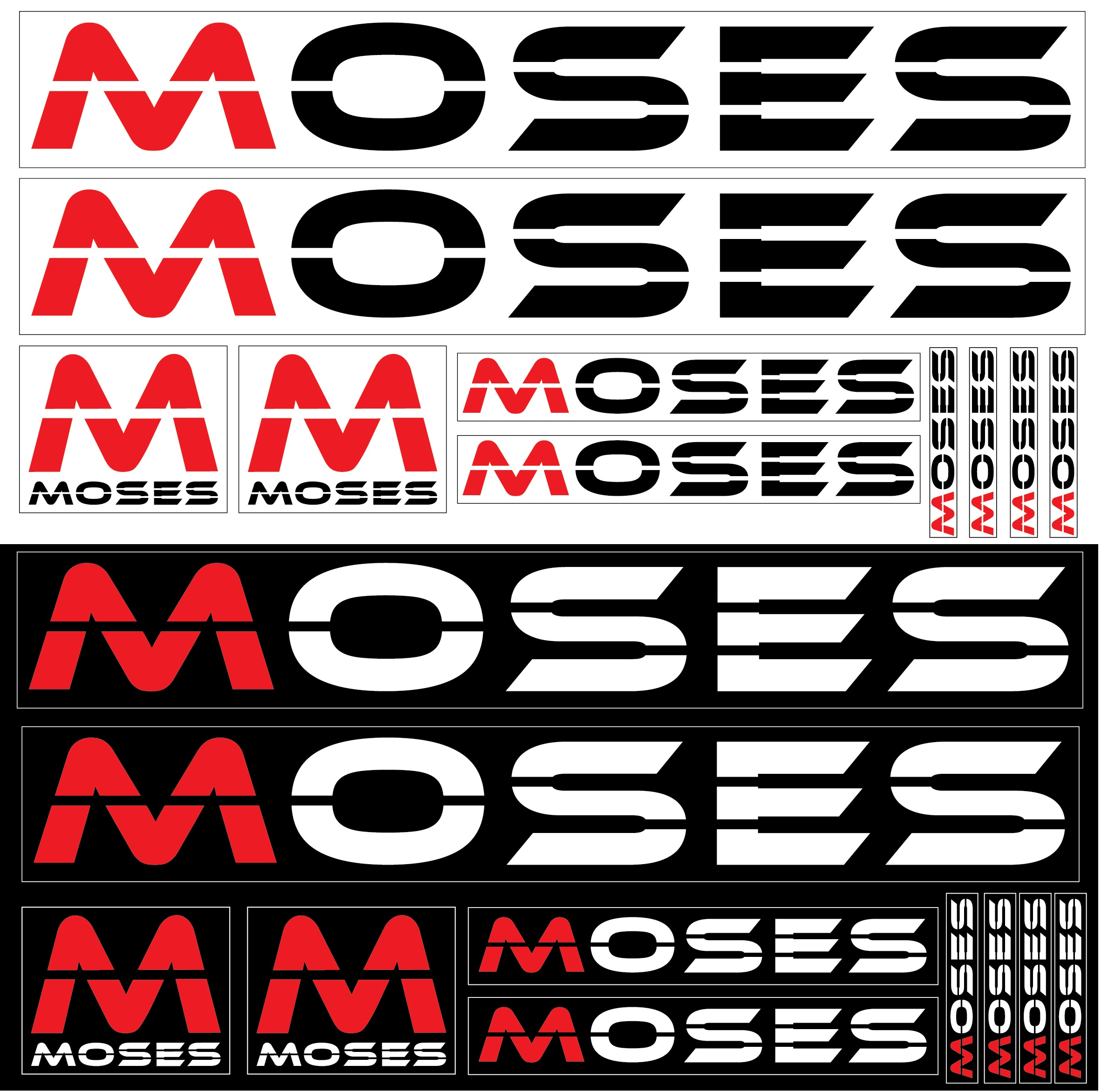 Moses stickers