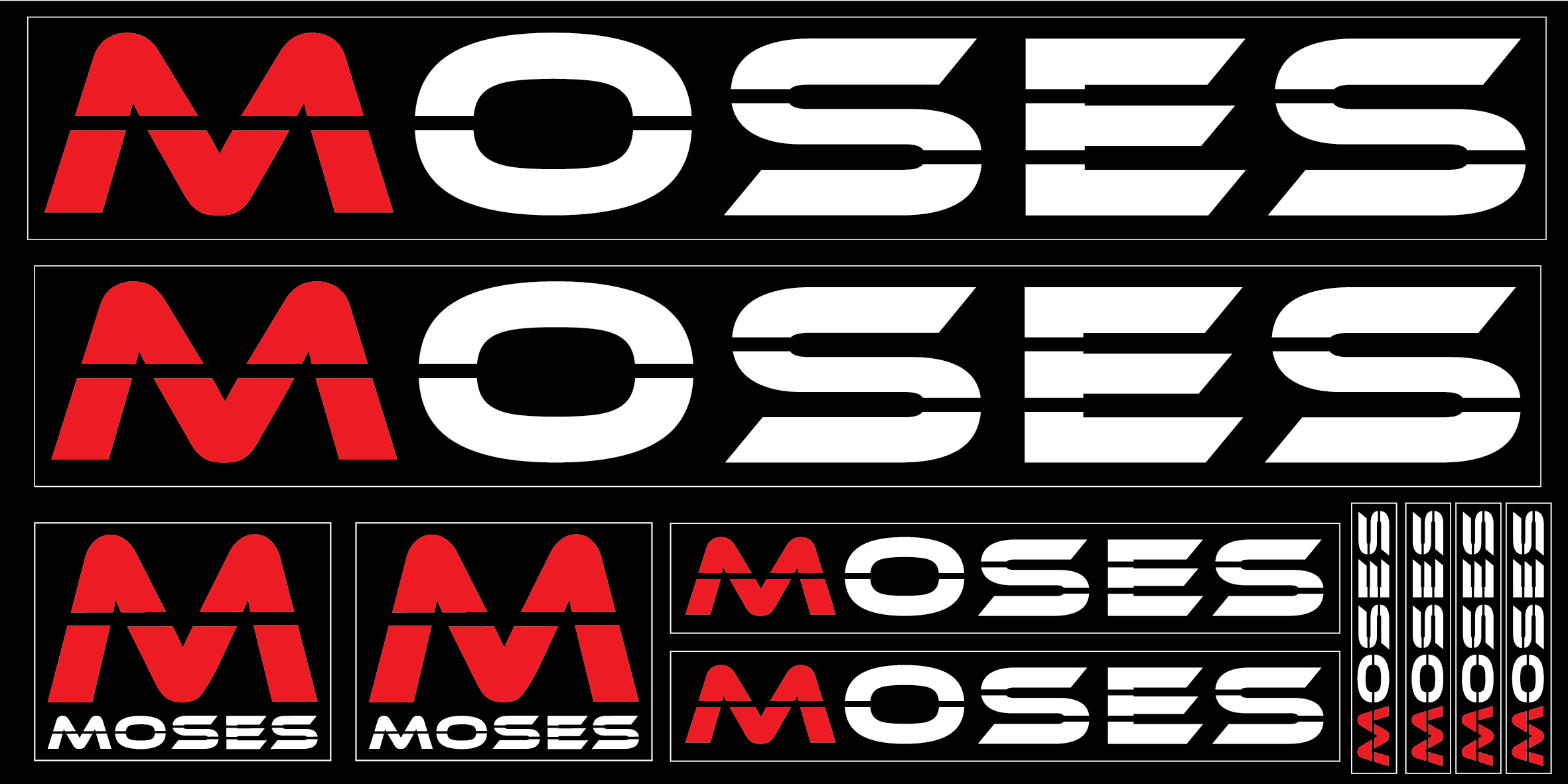Moses stickers